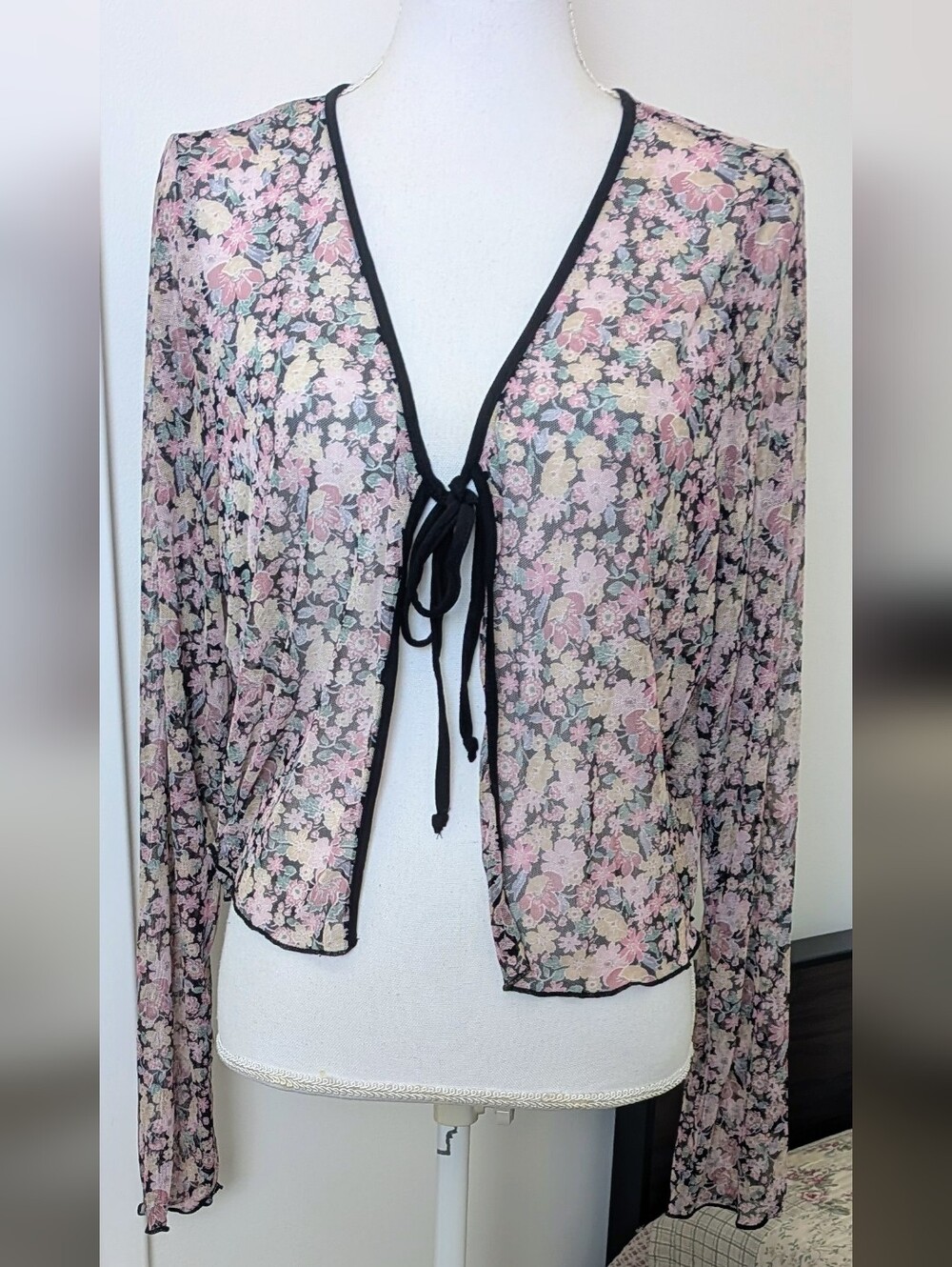 Piper & Scoot Angelina Tie Layering Top 3x NWT